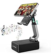 LENRUE Gifts for Men Women, Cell Phone Stand with Wireless Bluetooth Speakers, Flexible Comfort V...
