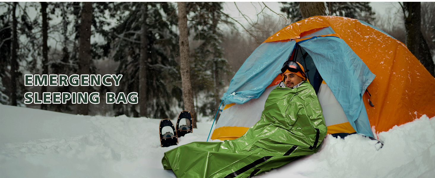 Emergency Sleeping Bag 2 Pack