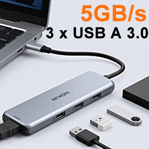 USB C Hub with USB 3.0 Port