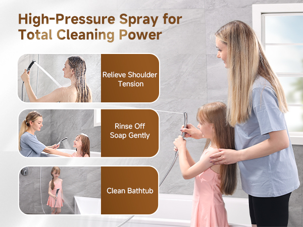shower head with handheld