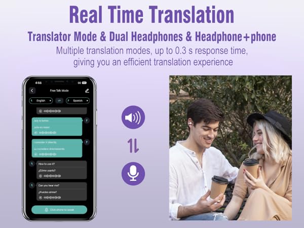 ai translation earbuds real time