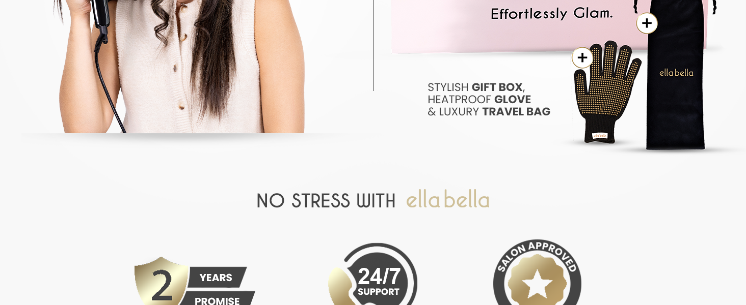 Titanium Flat Iron Hair Straightener Small Infrared Black 5
