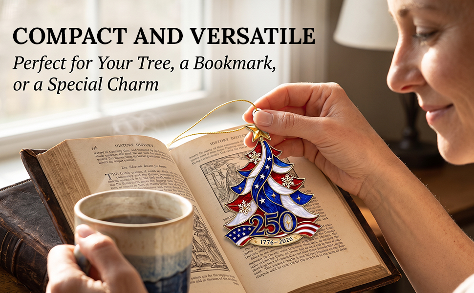 USA 250th Tree Ornament