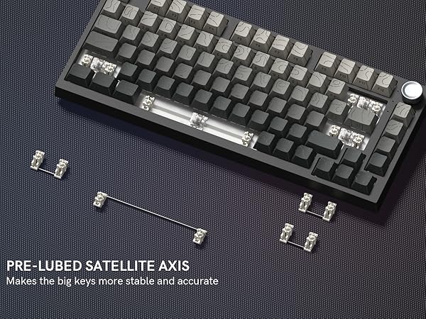 pre lubed linear keyboard