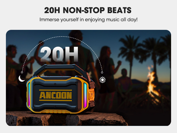 Long playback speakers