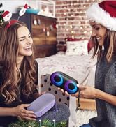 MIATONE Outdoor Portable Bluetooth Speakers Wireless Speaker Waterproof - Pink