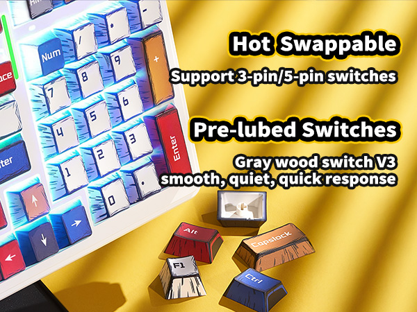 wireless gaming keyboard