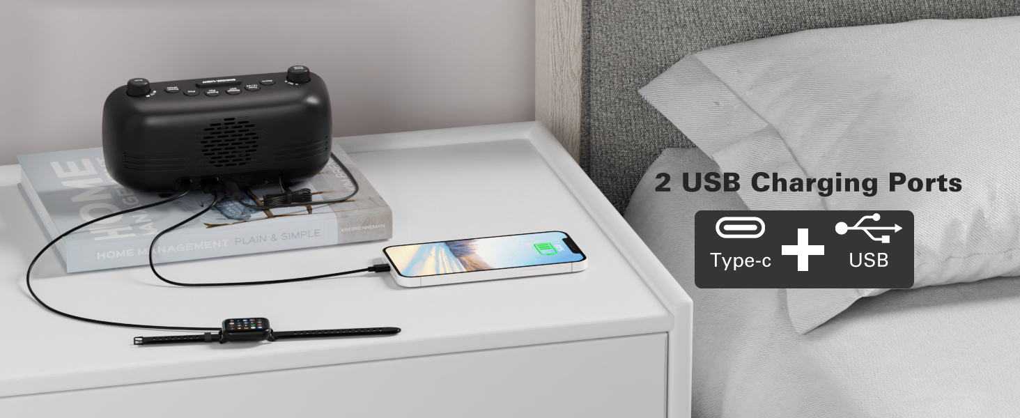 2 usb charging ports