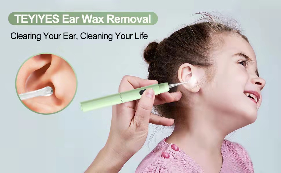 Ear Wax Removal with light painless ear cleaner