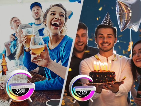 alarm clock charging station