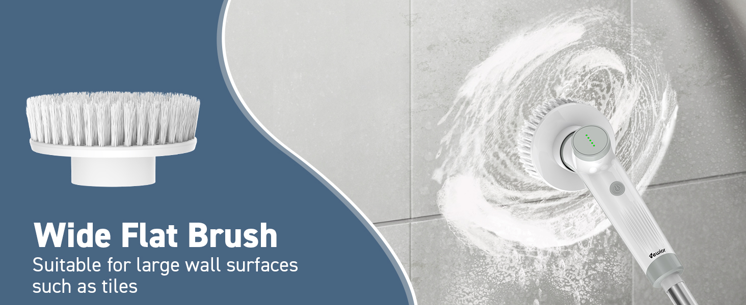 Wide flat brush