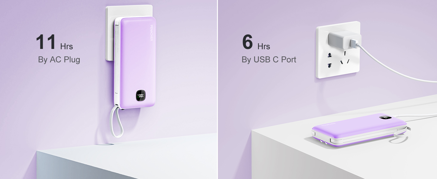 power bank with ac wall plug