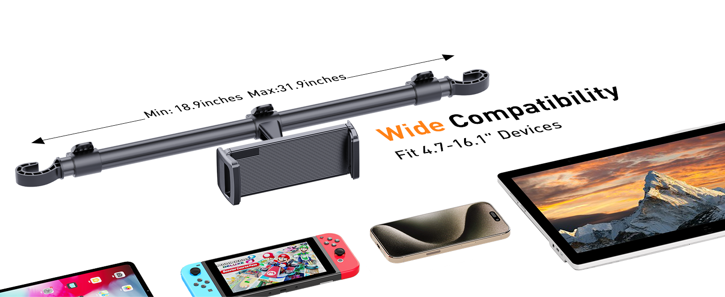 tablet holder for car