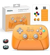 8Bitdo Pro 3 Bluetooth Controller with TMR Joysticks, Swappable ABXY Buttons, Pro Back Buttons, C...