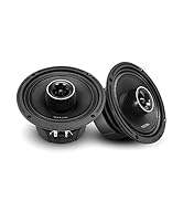 RECOIL MX65 Pair 6.5-Inch 2-Way Pro Audio Midrange Coaxial Speakers with Built-in Bullet Tweeters...