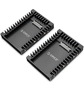 [2Packs] ORICO 2.5 SSD SATA to 3.5 Hard Drive Adapter Internal Drive Bay Converter Mounting Brack...
