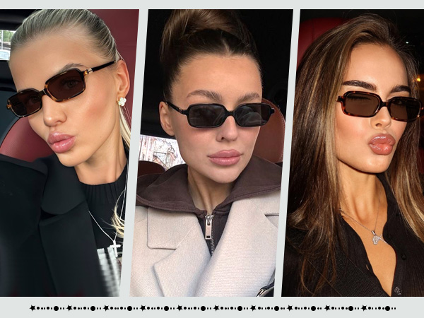 Small rectangle sunglasses
