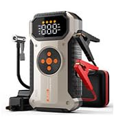 Geeneu Jump Starter with Air Compressor, 3500A Portable Car Jumper Box Power Booster Pack,12V Bat...