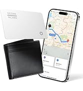 Wallet Tracker Card, Compatible with Find My (iOS Only), Ultra Thin Item Finder for Wallet, Lugga...