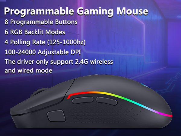 Programmable Gaming Mouse