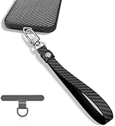 Carbon Fiber Phone Wrist Strap, Universal Mobile Device Chain Lanyard, Portable Security Accessory