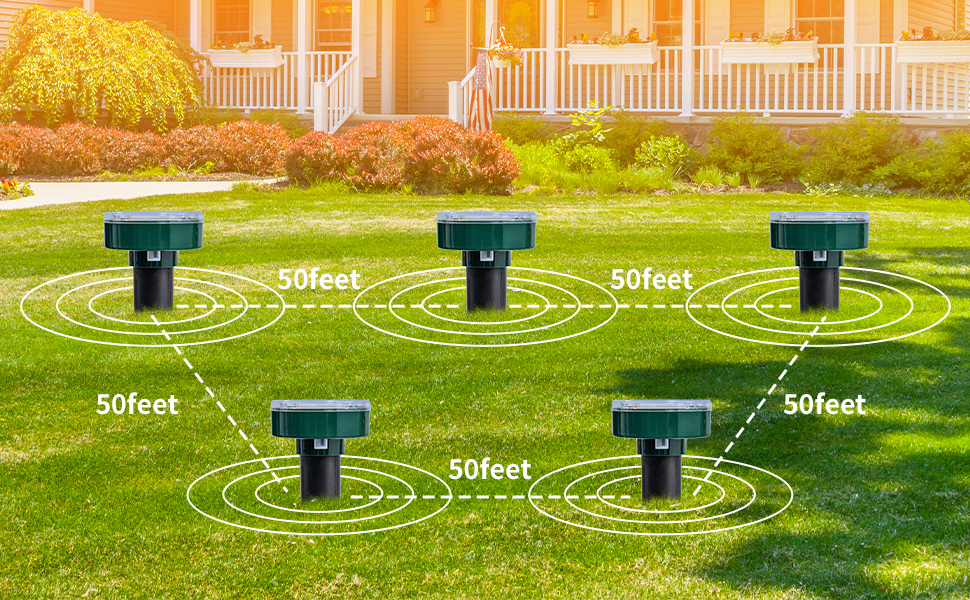 Upgrade 8 Mole Repellent