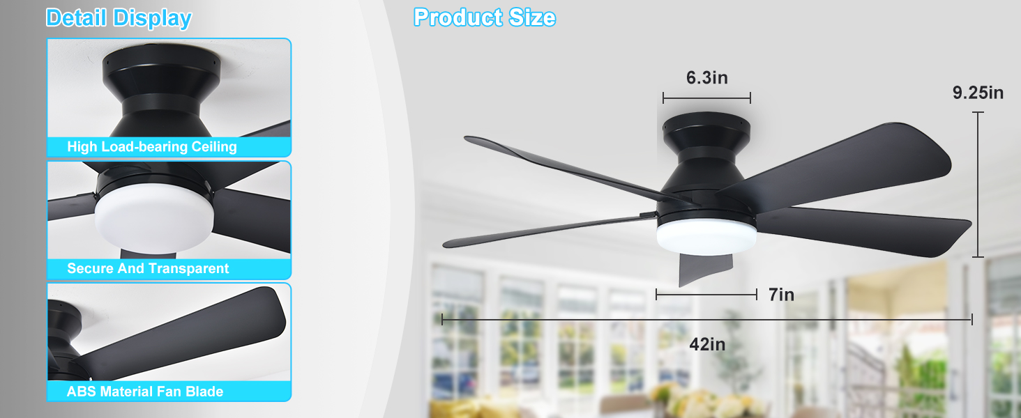 outdoor ceiling fan with light