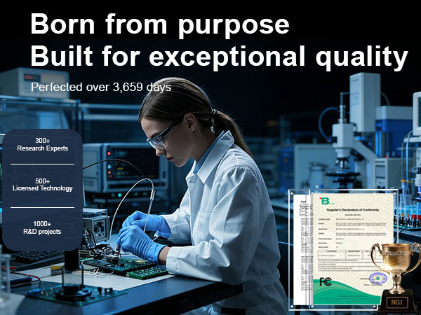 Born from purpose,built for exceptional quality