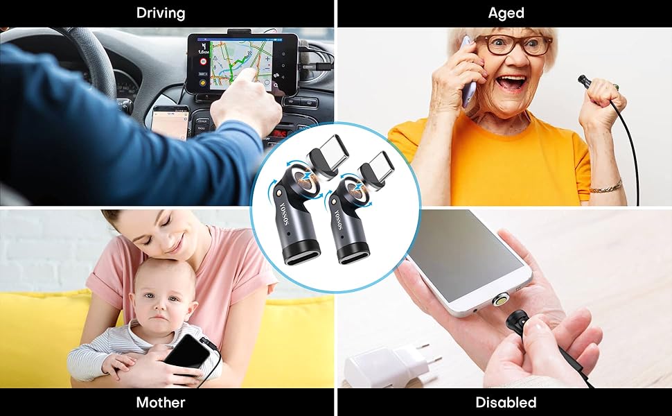 Magnetic USB C Adapter