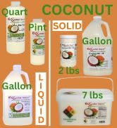 Coconut Oil 76 degree 1 Gallon 2 lbs 7 lbs MCT Medium Chain Triglycerides 1 gallon quart pint