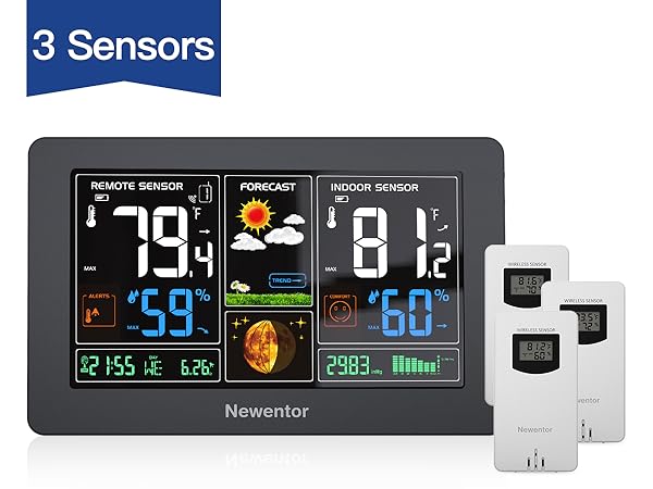 weather stations wireless indoor outdoor