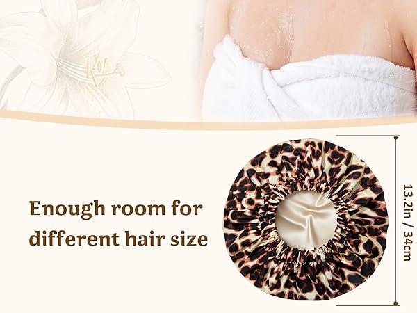 shower cap for long hair