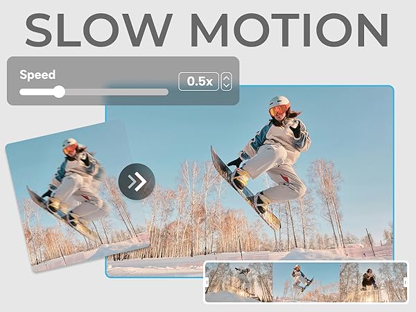 5k vlog camera slow motion