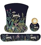 AIMSA Ergonomic Keyboard Wrist Rest and Mouse Pad with Wrist Support Set, Memory Foam Non-Slip Ru...