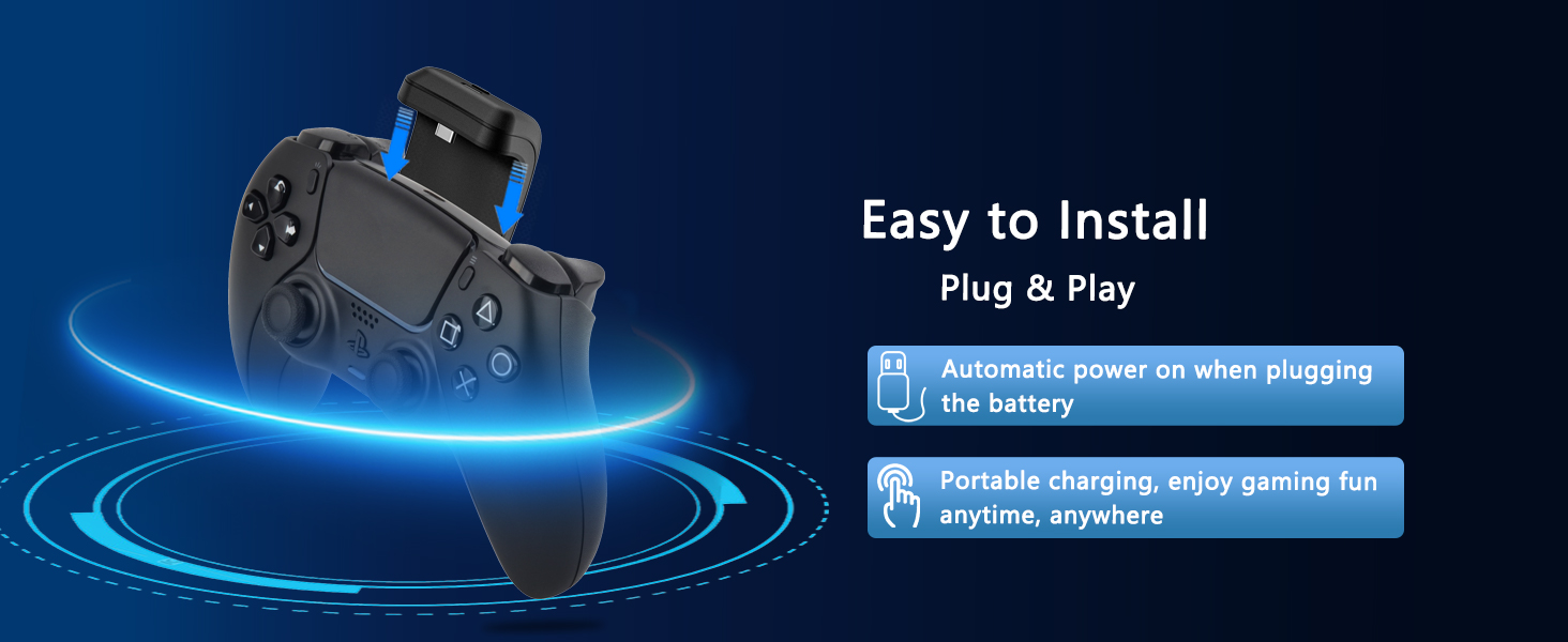 ps5 controller battery extender