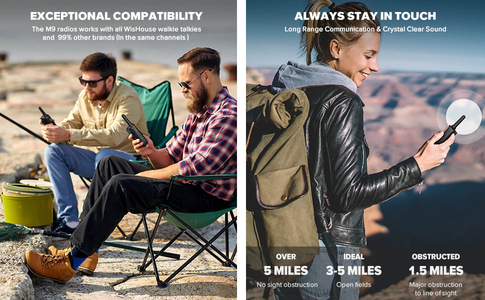 walkie talkies for adults long range