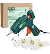 SHJADE Hot Glue Gun with 30 Glue Sticks, Fast Preheating Hot Melt Gun, Mini Glue Gun Kit for Kids...