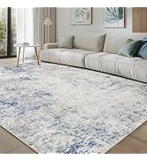 Srugn Washable Rugs 8x10 Area Rugs for Living Room,Modern Abstract Rugs for Bedroom,Large Carpets...