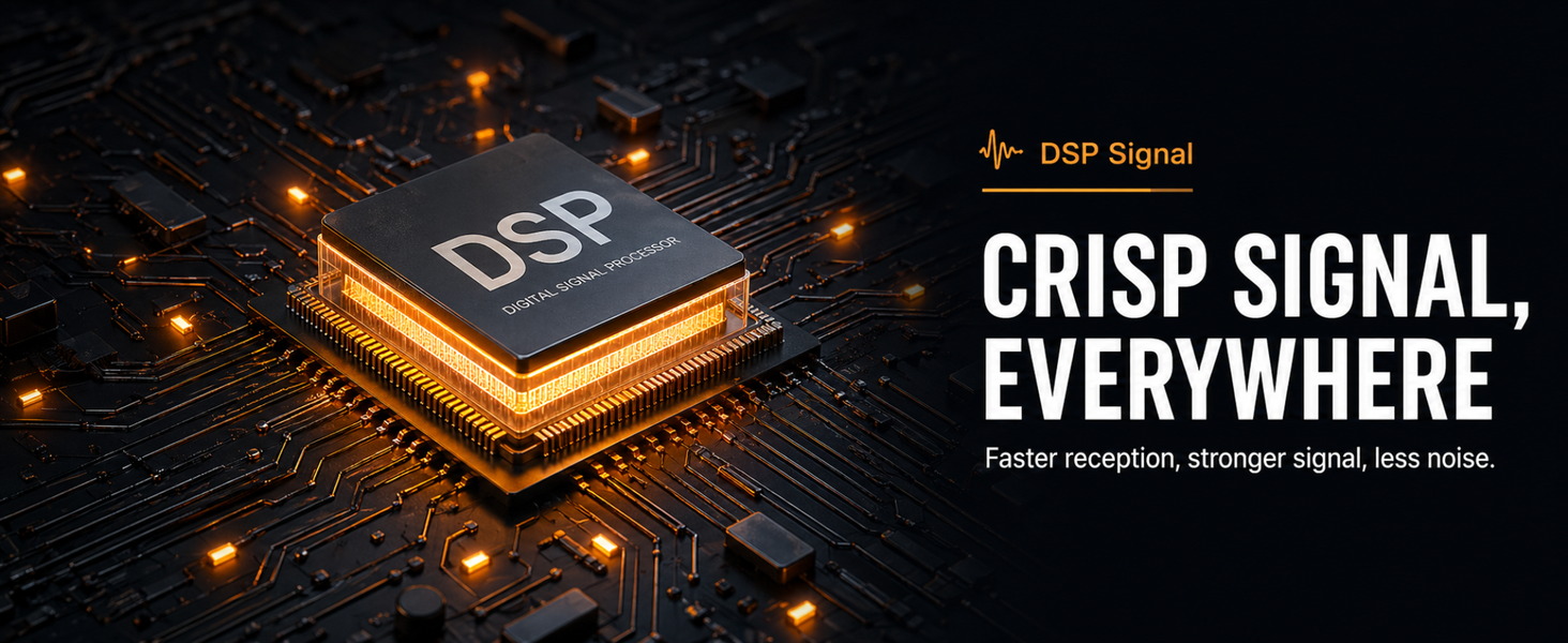 Crisp Signal Everywhere
