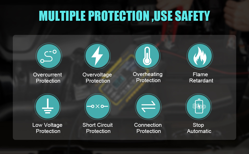 Multiple Protection Battery Charger