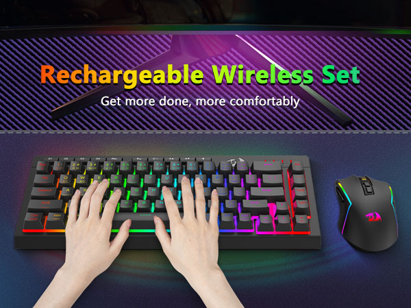 wireless keyboard and mouse set