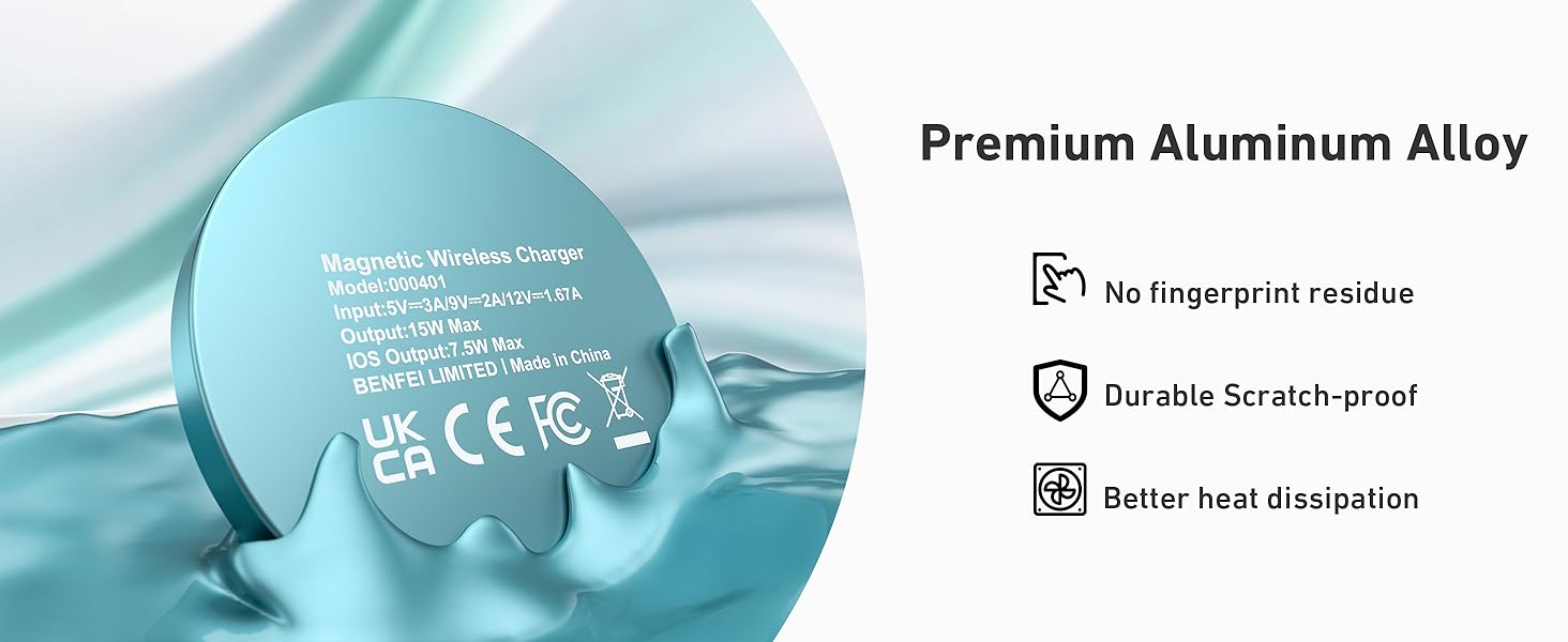 BENFEI Magnetic Wireless Charger 15w