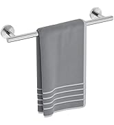 Luxbaro 18 Inch Brushed Nickel Towel Bar, Thicken Towel Rack for Bathroom Wall Mounted, SUS304 St...