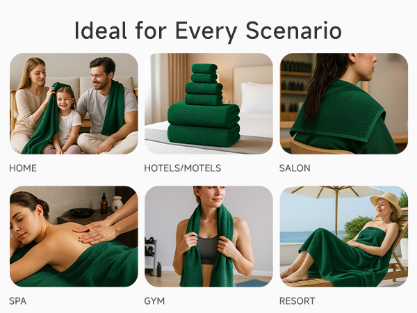 bath towels set