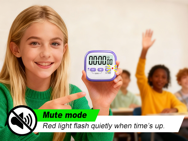 Digital timer with Silent Mode