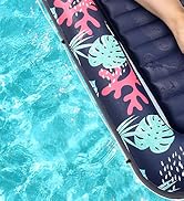 Large Pool Lounger Floats - Inflatable Pool Chair Floating for Adult Pool Floaties and Recliner w...