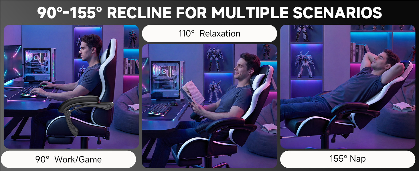 gaming chair recline