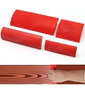 4 Pieces Wood Graining Tool Wood Grain Paint Tool Wood Grain Tool Kit Decorative Wood Grain Tools...
