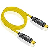 Poyiccot USB C to USB C Cable 3ft, 140W USB 3.1 Type C Charging Cable, Fast Charging 20Gbps USB T...