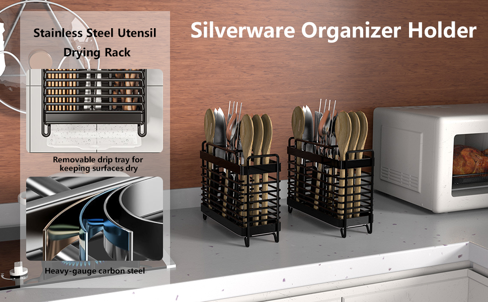 Silverware Organizer Holder